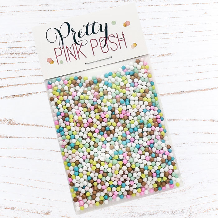 **NEW* - Pretty Pink Posh - Sugar Cookie Shaker Beads