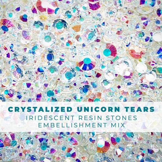 Trinity Stamps - Crystalized Unicorn Tears Rhinestone Embellishment Mix