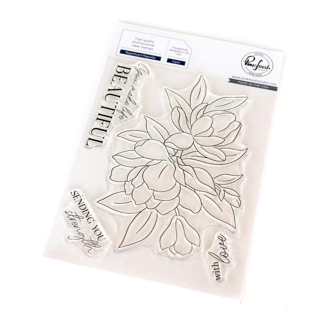 Pinkfresh Studio - Magnificent Magnolia stamp