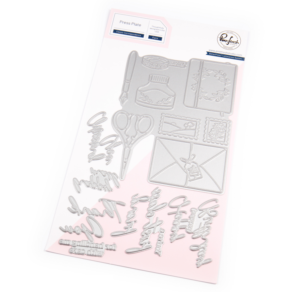 Pinkfresh Studio - Classic Correspondence press plate