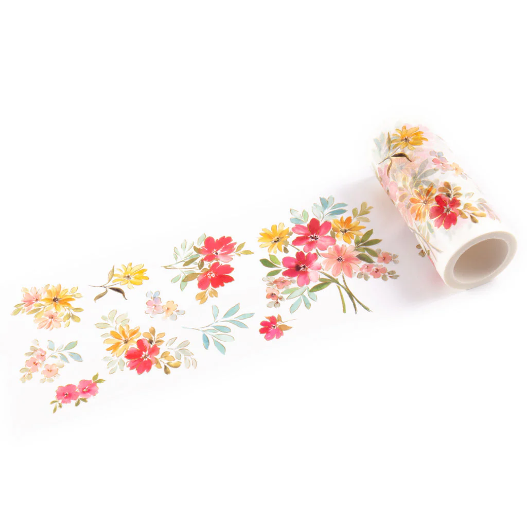 **NEW* - Pinkfresh Studio - Flowers for the Soul washi