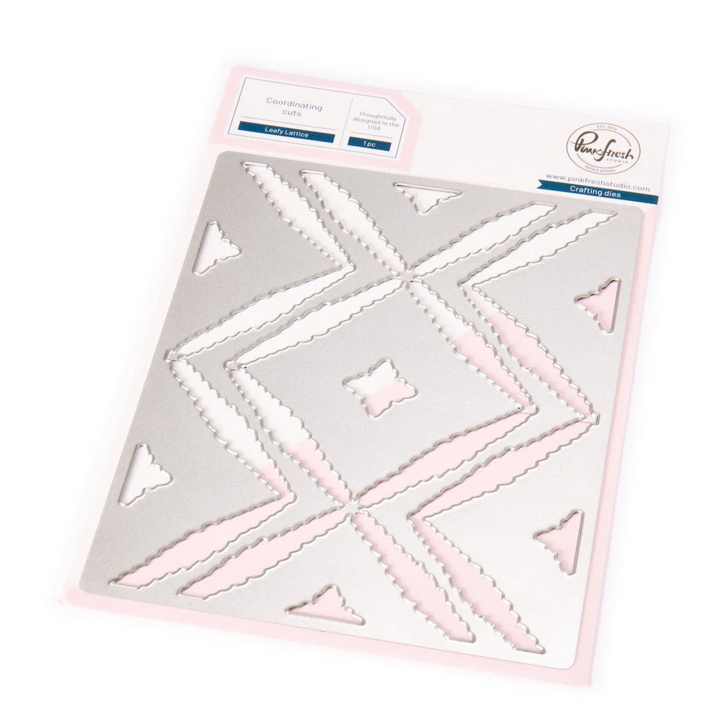 Pinkfresh Studio - Leafy Lattice die