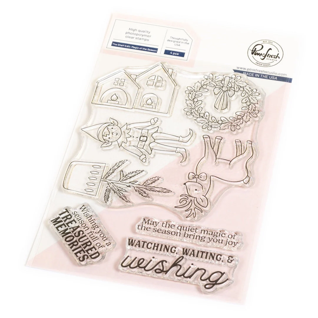 Pinkfresh Studio - The Shelf Edit: Magic of the Season stamp