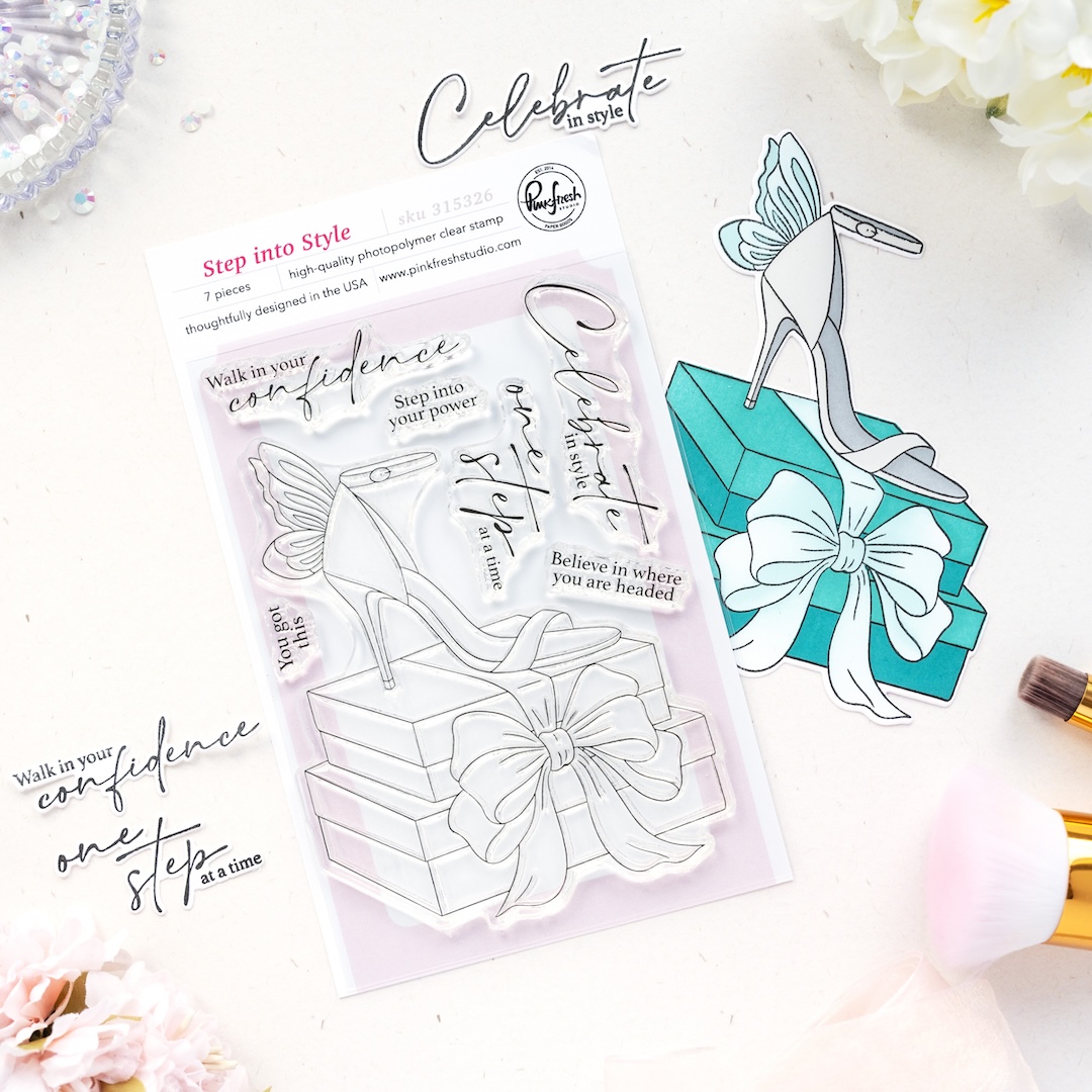 Pinkfresh Studio - Step into Style stamp