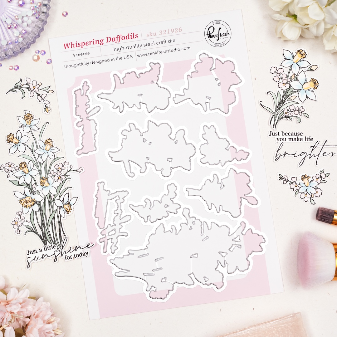 *NEW* - Pinkfresh Studio - Whispering Daffodils die