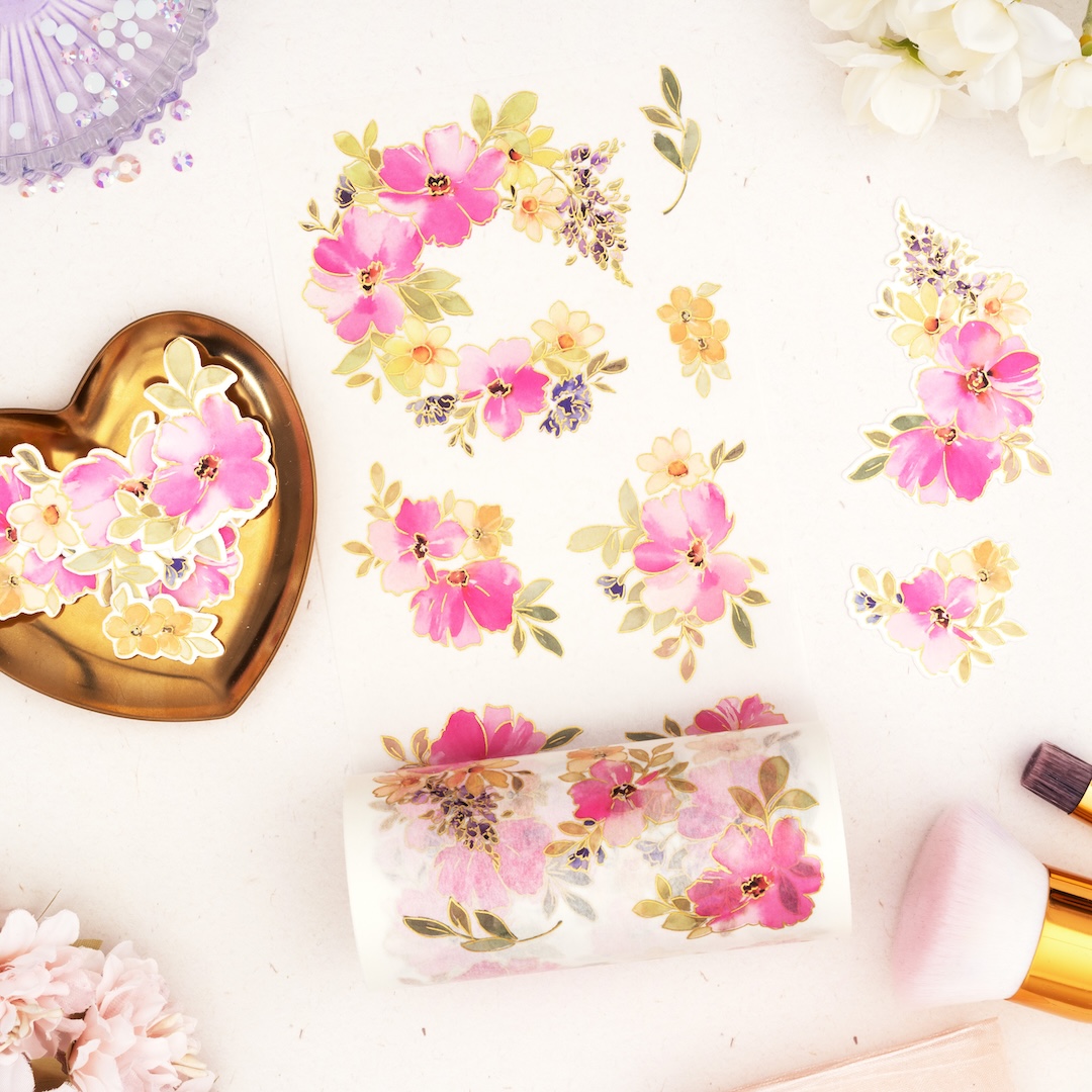 *NEW* - Pinkfresh Studio - Garden Grace washi