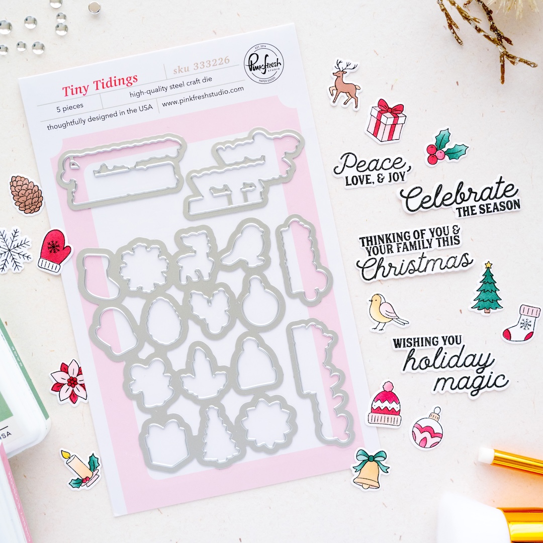 *NEW* - Pinkfresh Studio - Tiny Tidings die