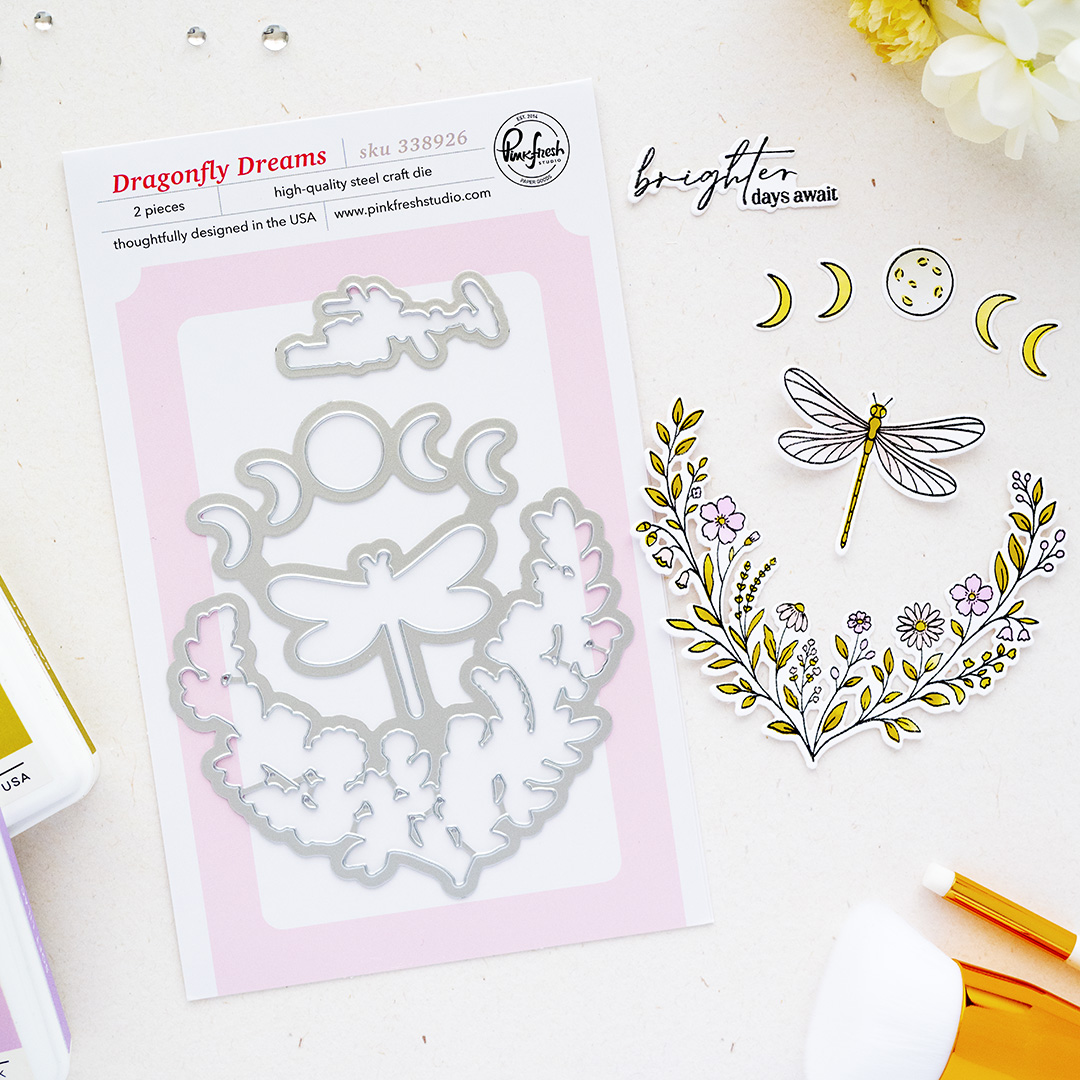 **NEW* - Pinkfresh Studio - Dragonfly Dreams die