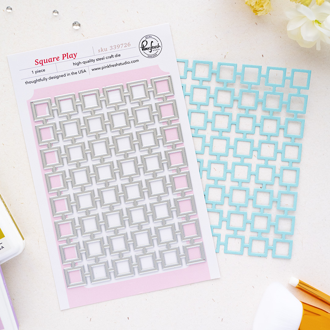 **NEW* - Pinkfresh Studio - Square Play coverplate die