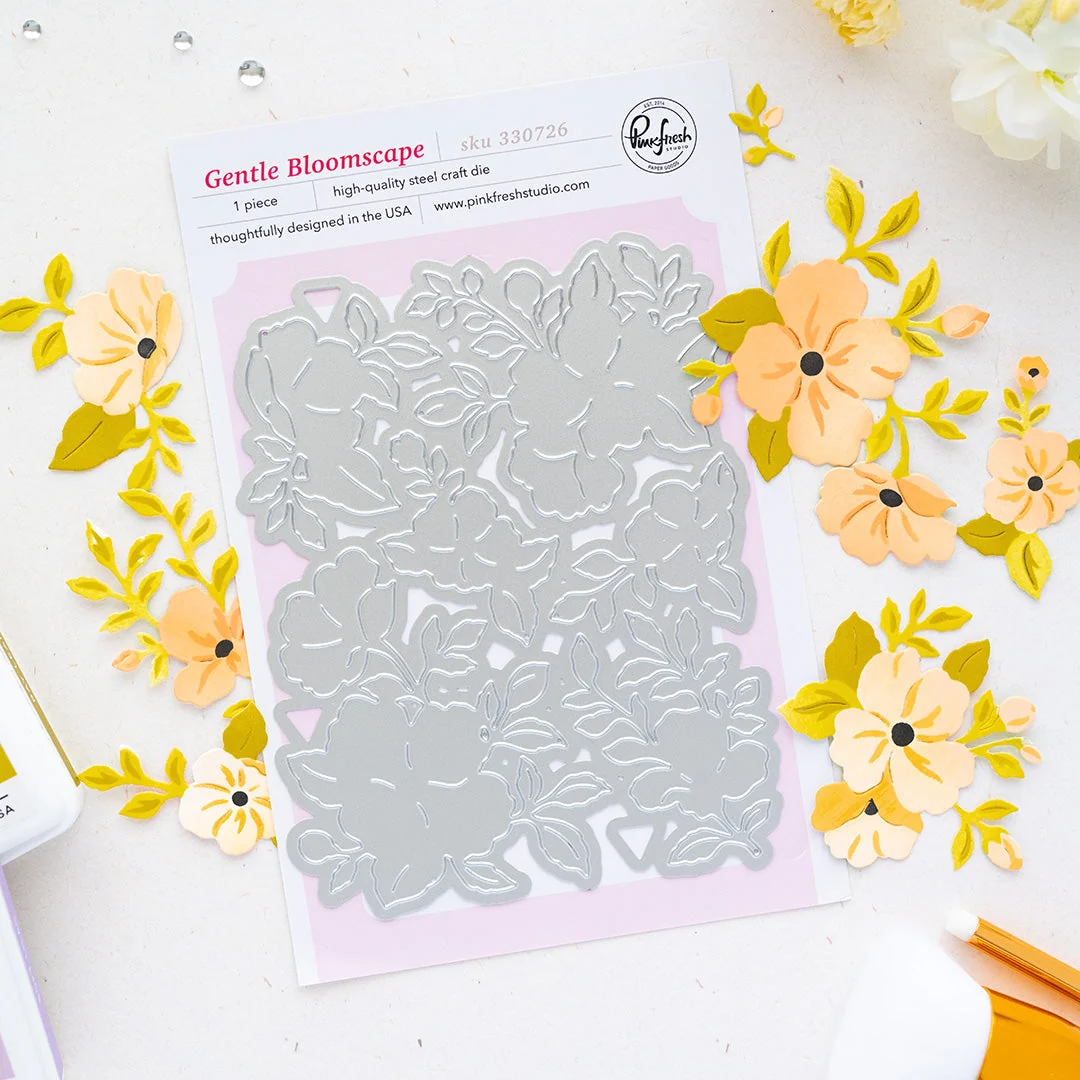 **NEW* - Pinkfresh Studio - Gentle Bloomscape die