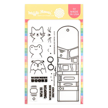 Waffle Flower - Round Critter Bookmark Stamp Set (SO)