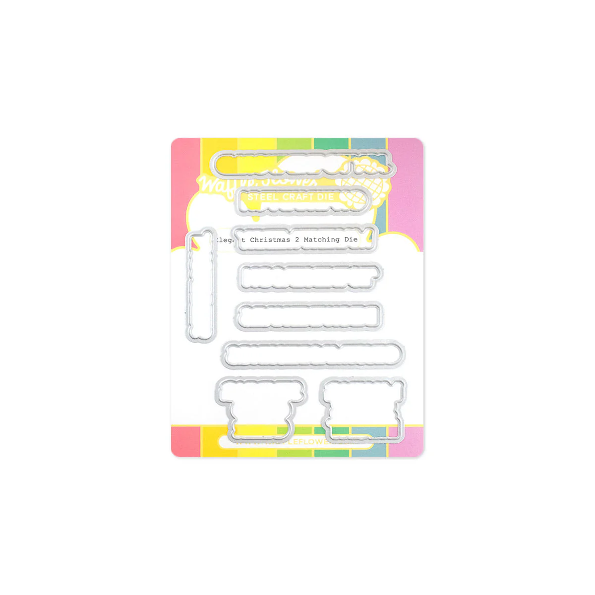 Waffle Flower - Elegant Christmas 2 Matching Die