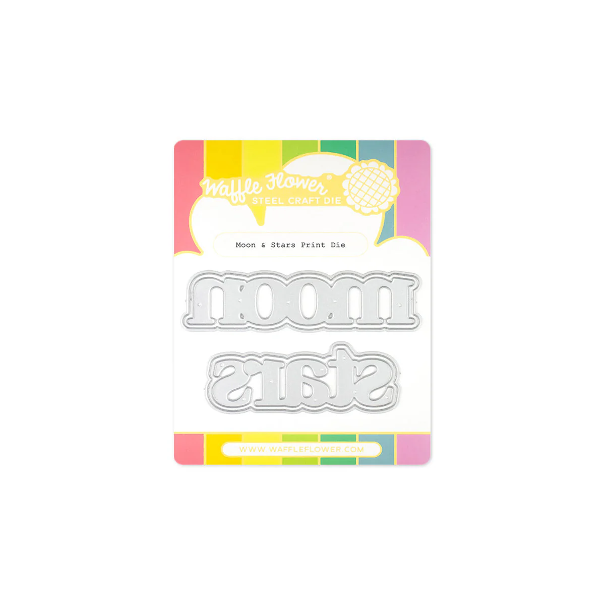 Waffle Flower - Moon & Stars Print Die