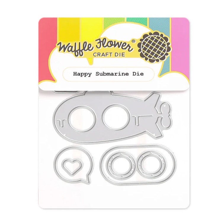 *NEW* - Waffle Flower - Happy Submarine Die