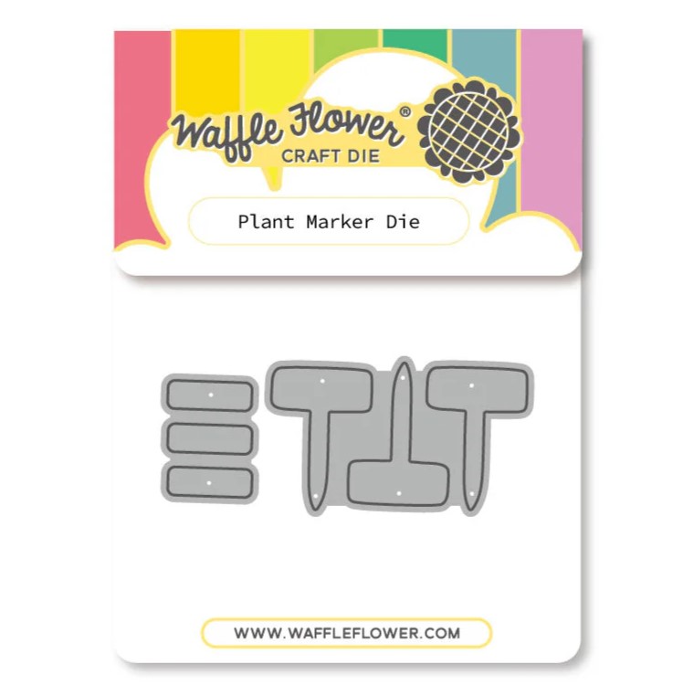 **NEW* - Waffle Flower - Plant Marker Die