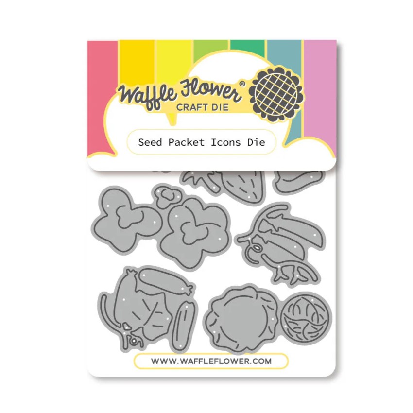**NEW* - Waffle Flower - Seed Packet Icons Die