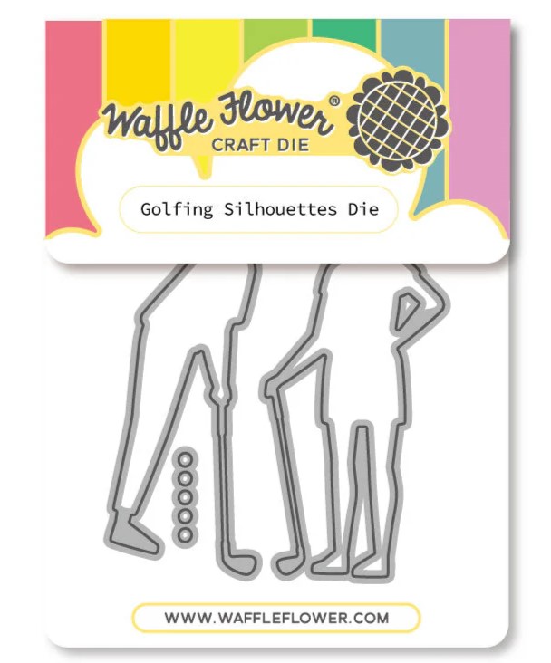 Waffle Flower - Golfing Silhouettes Die