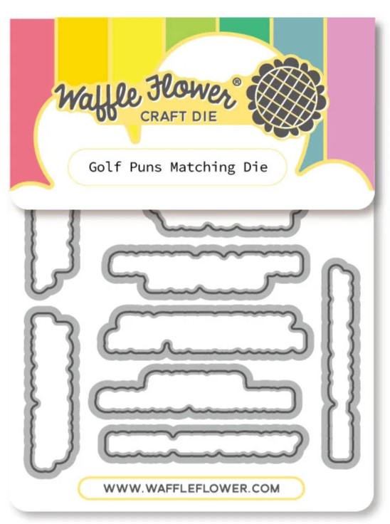 Waffle Flower - Golf Puns Matching Die