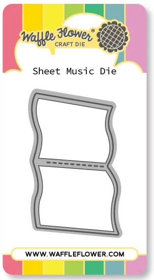 **NEW* - Waffle Flower - Sheet Music Die