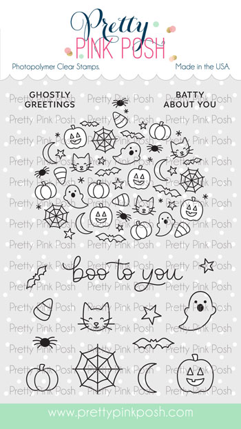 Pretty Pink Posh - Boo To You Stamp Set