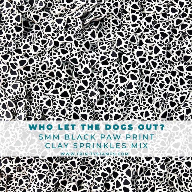 Trinity Stamps - Who Let the Dogs out? Paw Print Sprinkles Mix