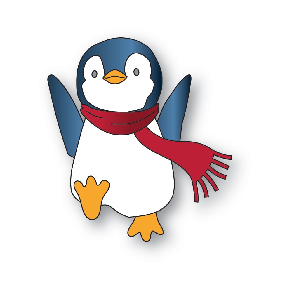 *NEW* - Memory Box - Marching Penguin craft die