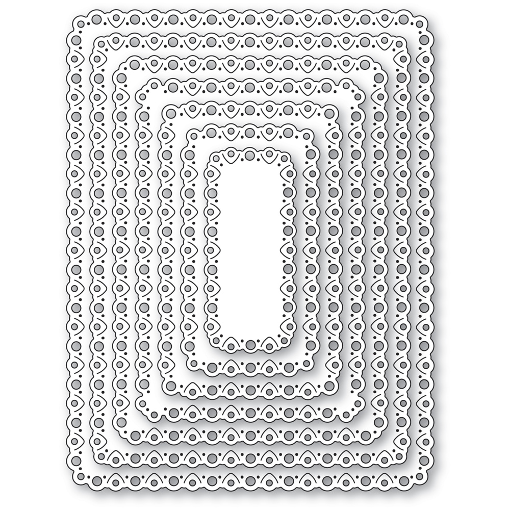 **NEW* - Memory Box - Notched Eyelet Frames craft die