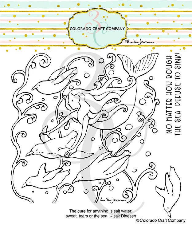 Colorado Craft Company - Anita Jeram ~ Mermaid & Penguins