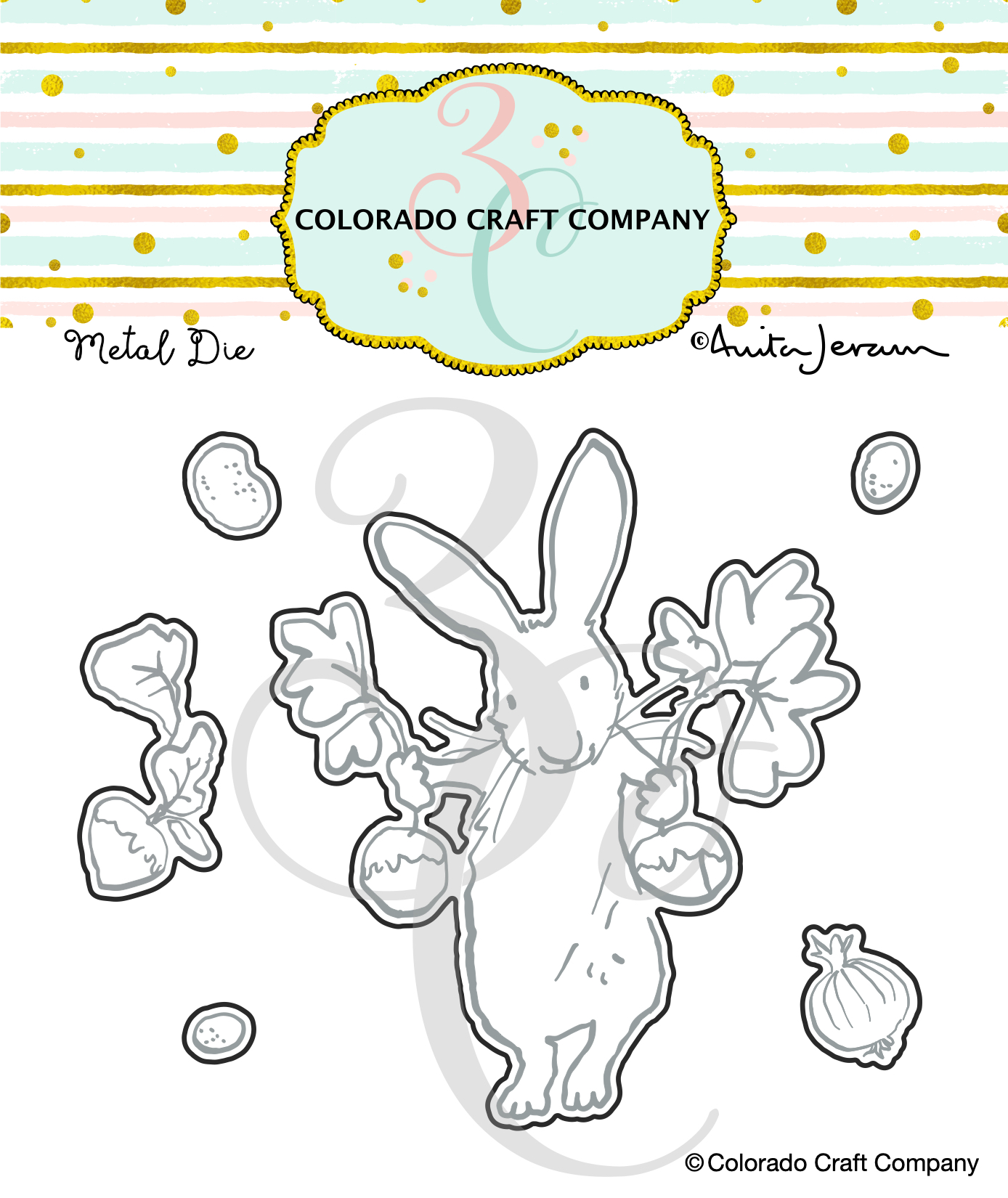 Colorado Craft Company - Anita Jeram~Rooting For You! Dies