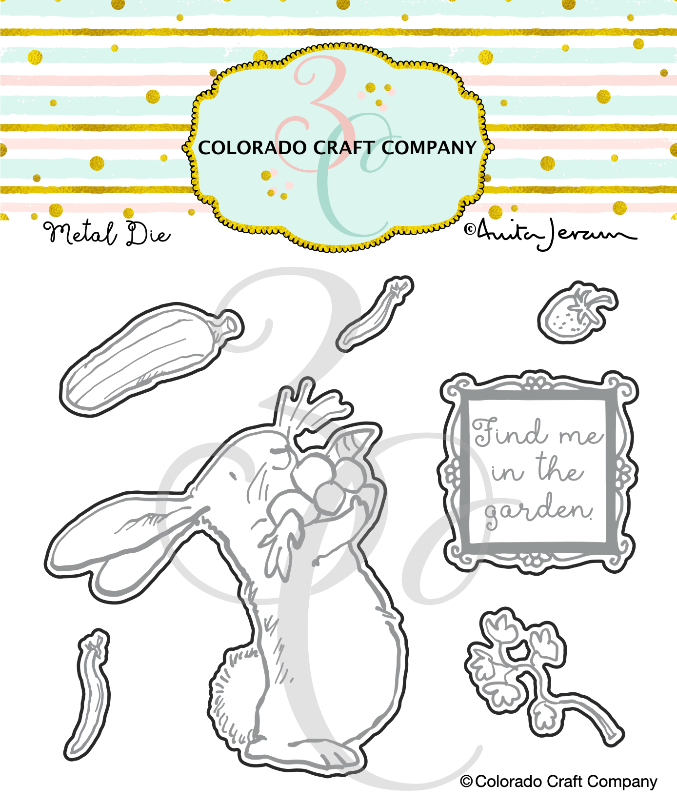 Colorado Craft Company - Anita Jeram~Garden Therapy Dies