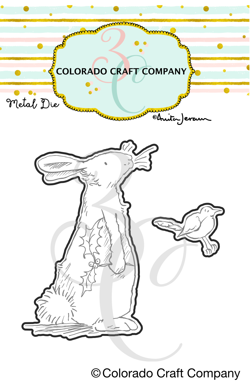 Colorado Craft Company - Anita Jeram~Bird Perch Mini Dies