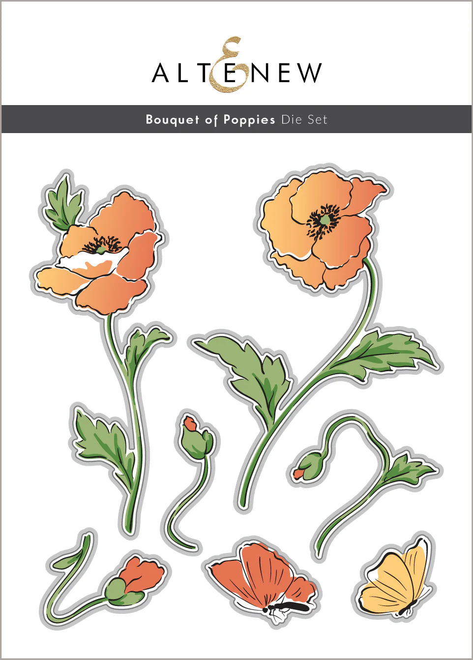 Altenew - Bouquet of Poppies Die Set
