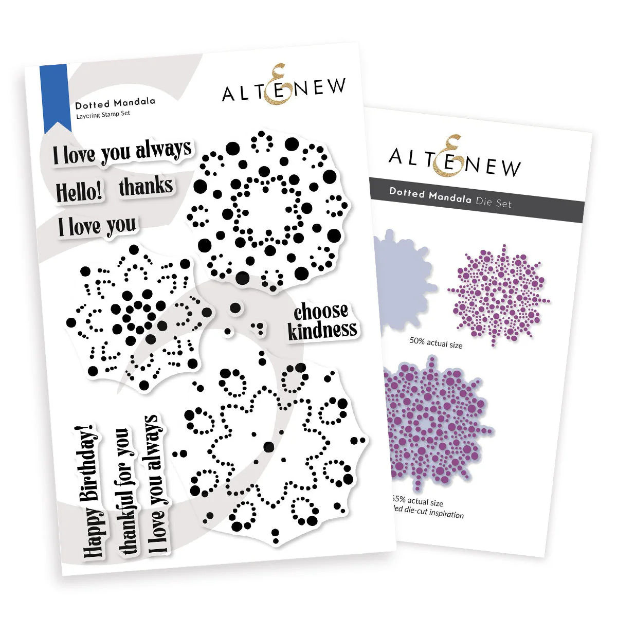 Altenew - Dotted Mandala - Complete bundle (SB5)
