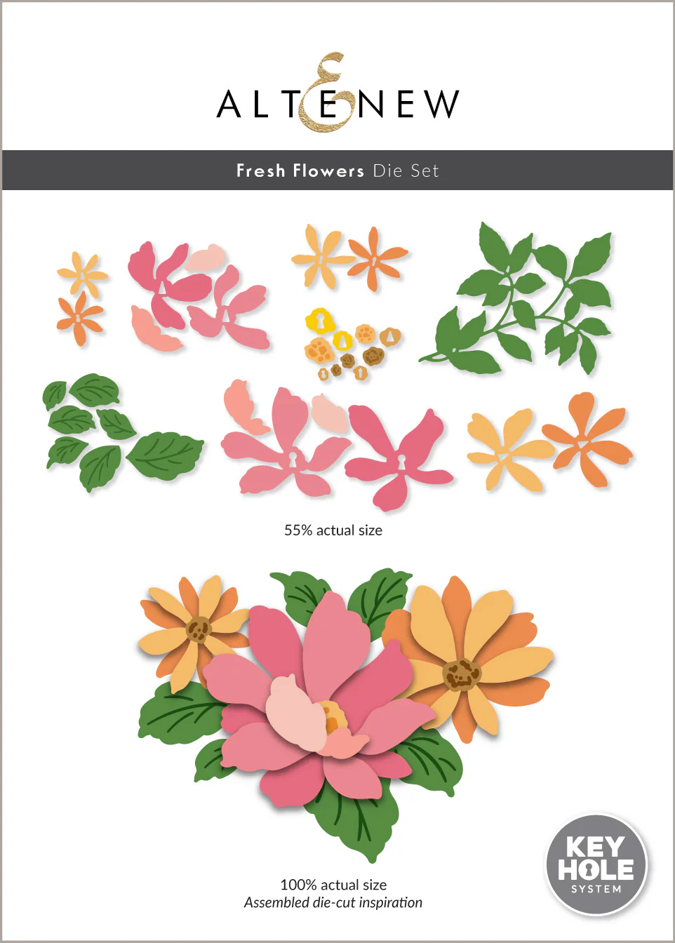 Altenew - Fresh Flowers Die Set
