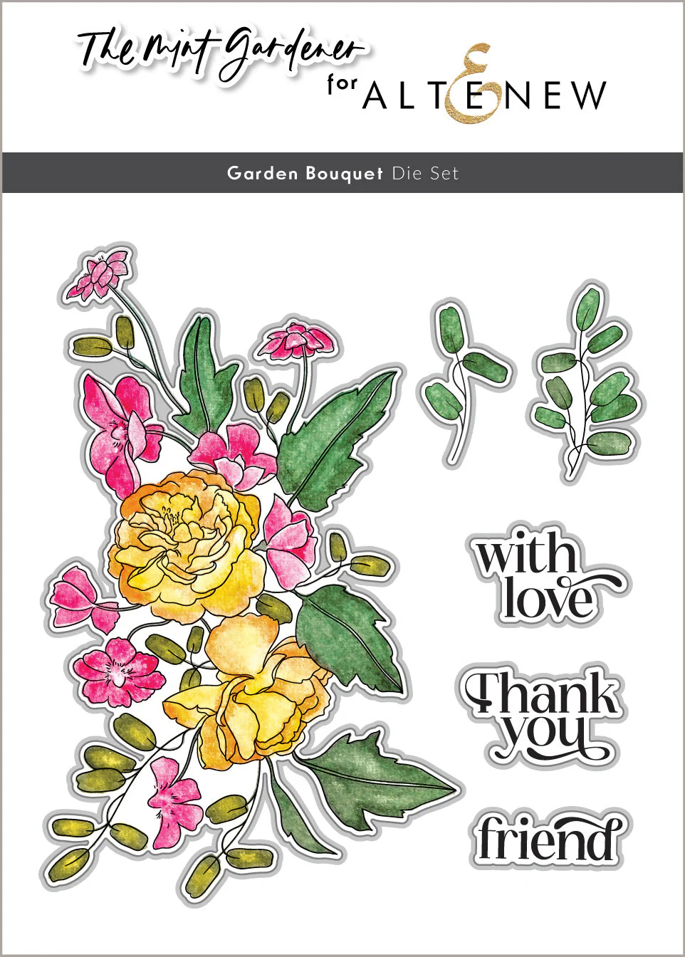 Altenew - Garden Bouquet Die Set