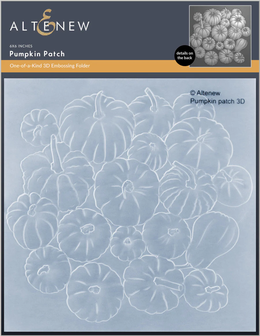 Altenew - Pumpkin Patch 3D Embossing Folder