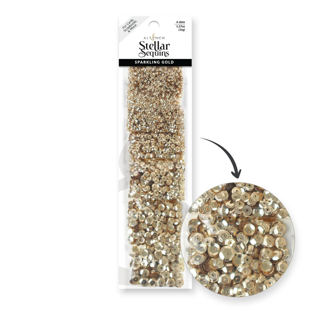 Altenew - Stellar Sequins - Sparkling Gold