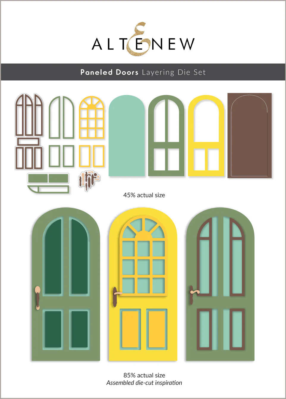 Altenew - Paneled Doors Layering Die Set