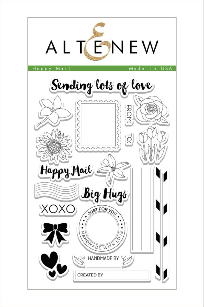 Altenew - Happy Mail Stamp Set