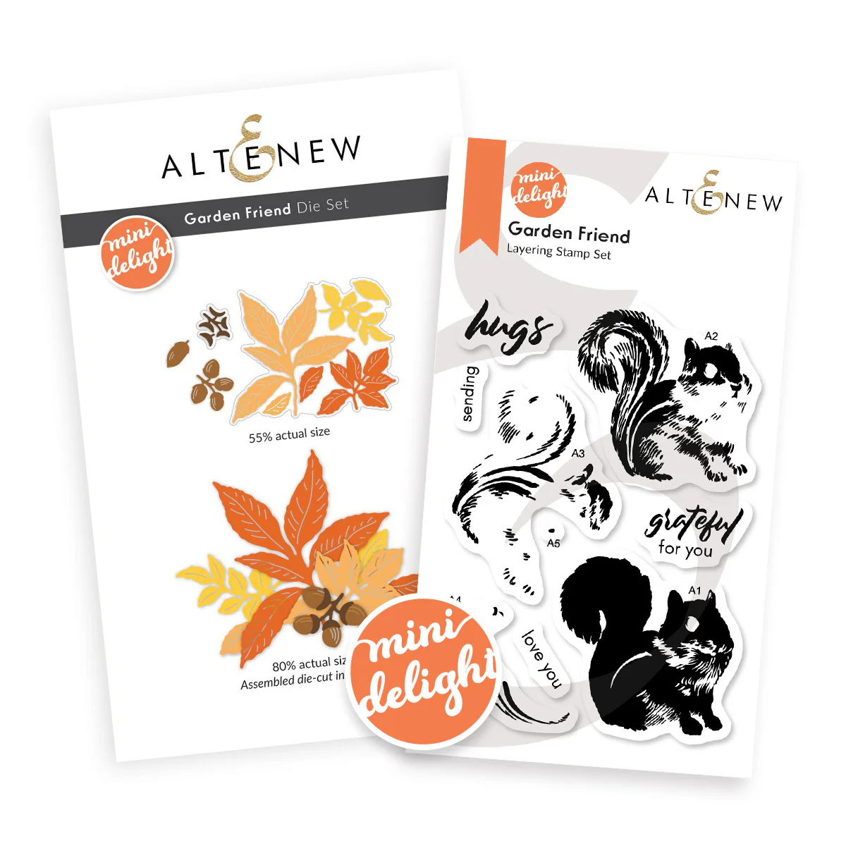 Altenew - Mini Delight: Garden Friend Stamp & Die Set