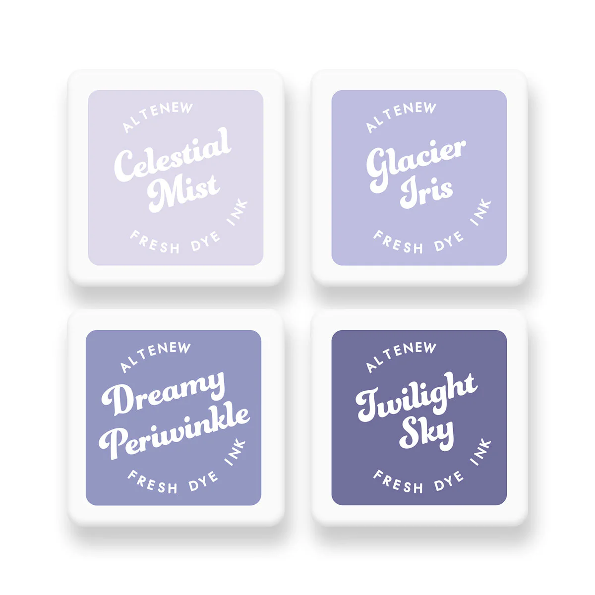 **NEW* - Altenew - Moonlit Twilight Fresh Dye Ink Mini Cube Set