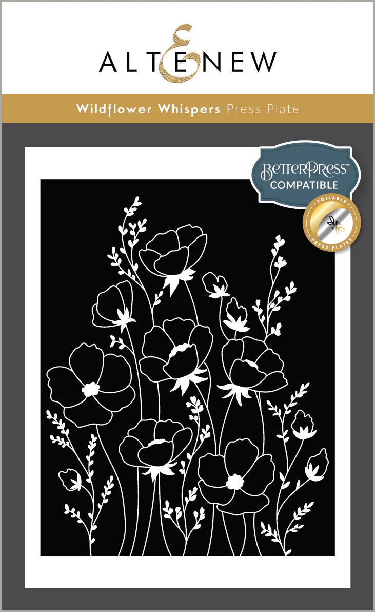 Altenew - Wildflower Whispers Press Plate