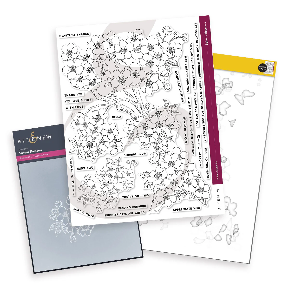 Altenew - Sakura Blossoms - Complete Bundle