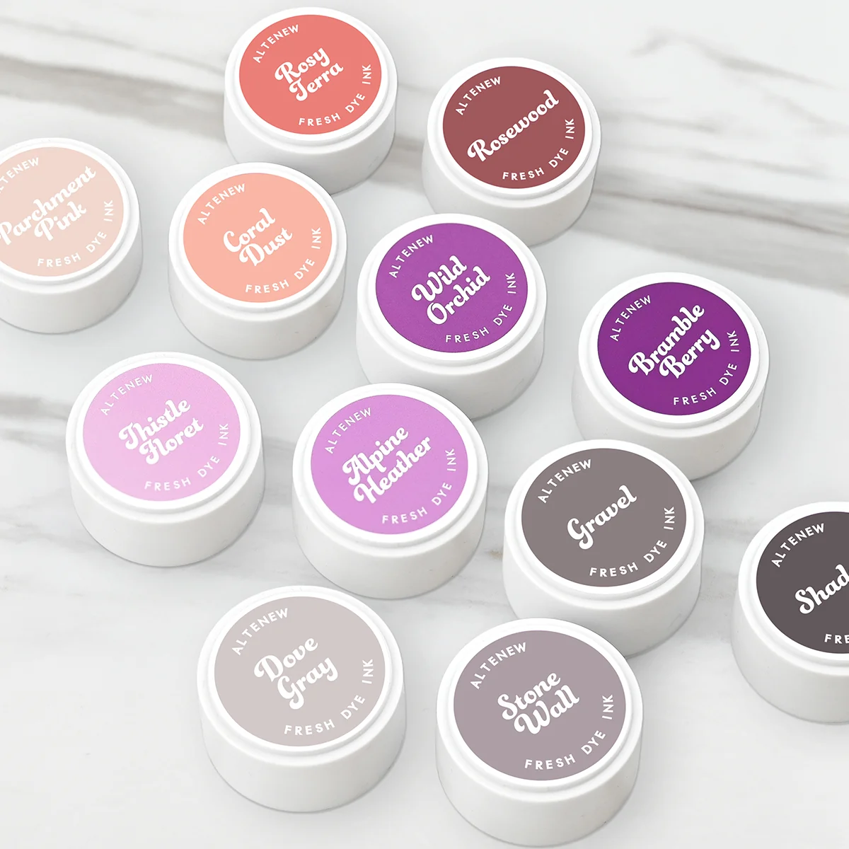 **NEW* - Altenew - Soft Earth & Bloom Fresh Dye Ink Mini Pods Bundle