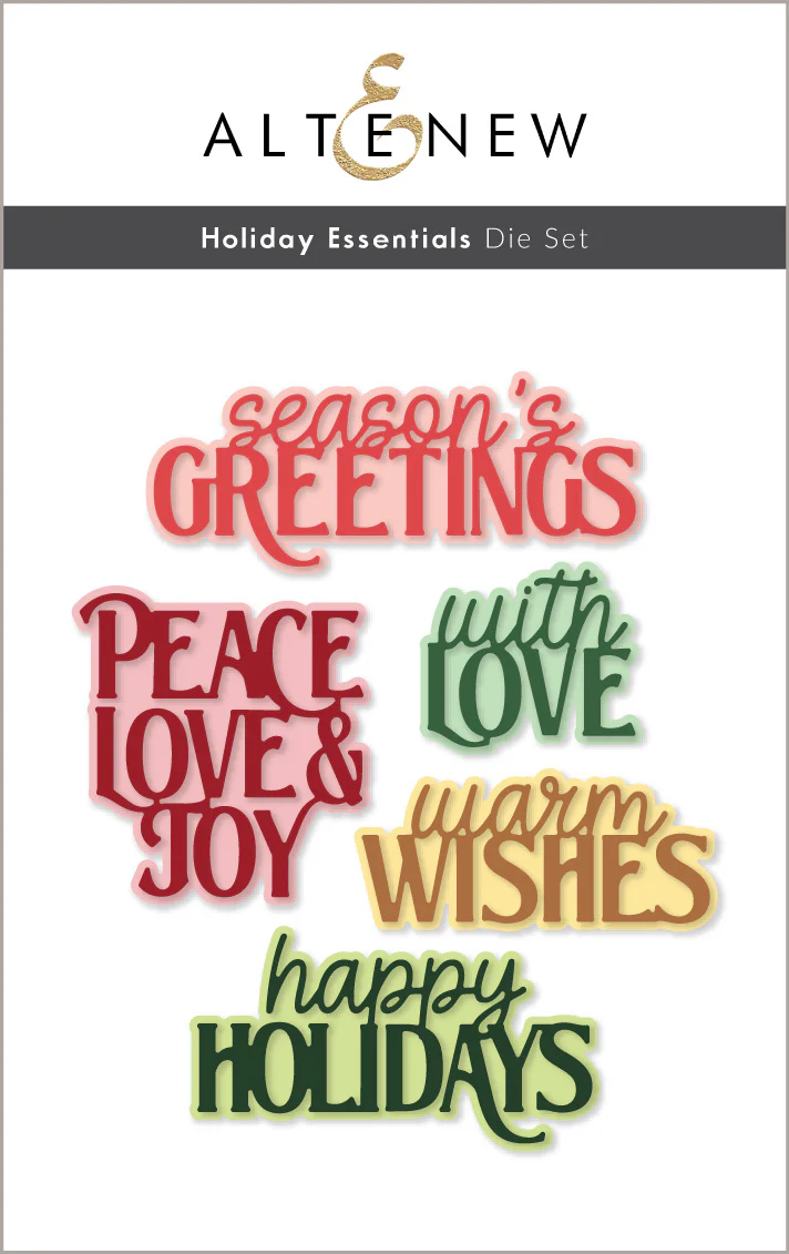 **NEW* - Altenew - Holiday Essentials Die Set