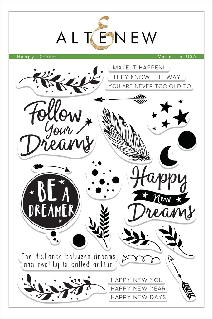 Altenew - Happy Dreams Stamp Set