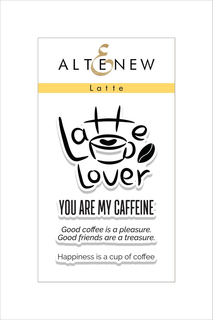 Altenew - Latte Stamp Set