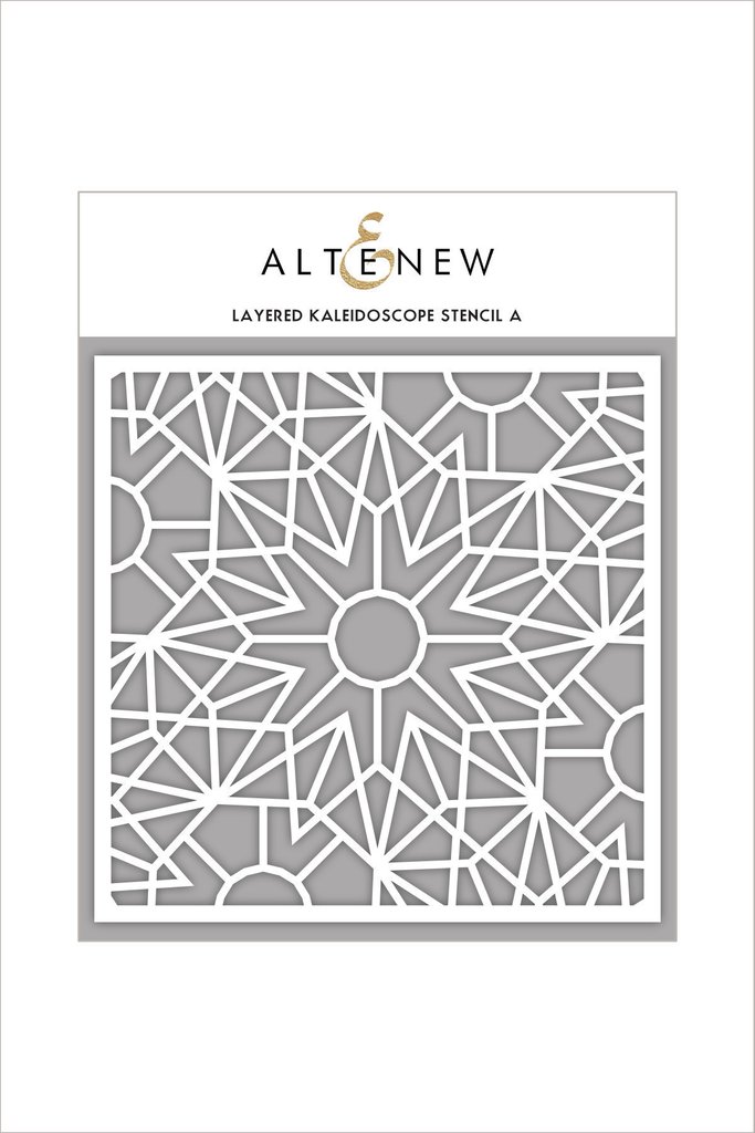 Altenew - Layered Kaleidoscope Stencil A