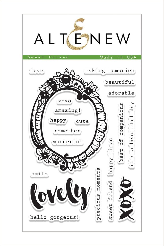 Altenew - Sweet Friend Stamp Set