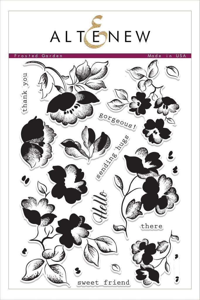 Altenew - Frosted Garden Stamp Set